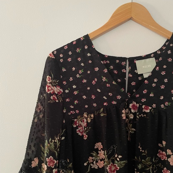 SOLD - Maeve Anthropologie Floral Blouse - Picture 8 of 8